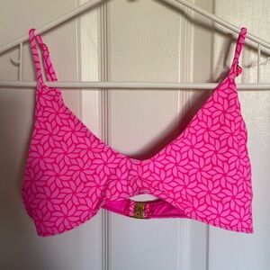 Leni Swim Pink Bikini. Size L. NWT
